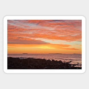 Isles of Shoals Sunrise 5 Sticker